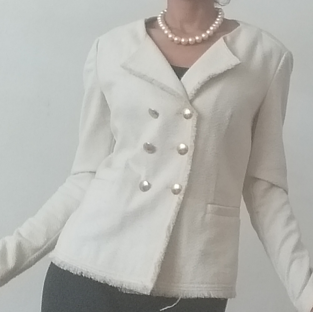 🗽 United colors of Benetton cream blazer